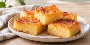 Hawaiian Butter Mochi with Blue Star® Mochiko Sweet Rice Flour