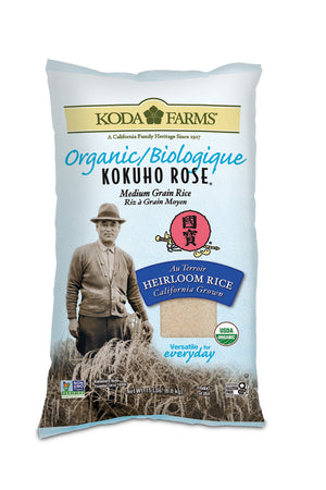 Certified Organic Kokuho Rose® - Medium Grain Rice