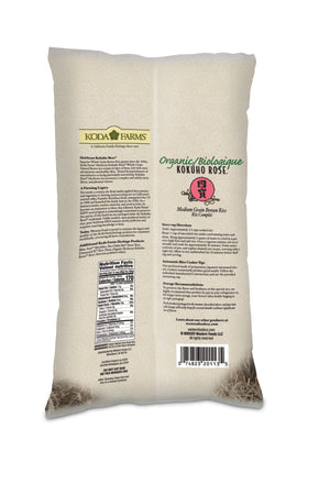 Certified Organic Whole Grain Brown Kokuho Rose®